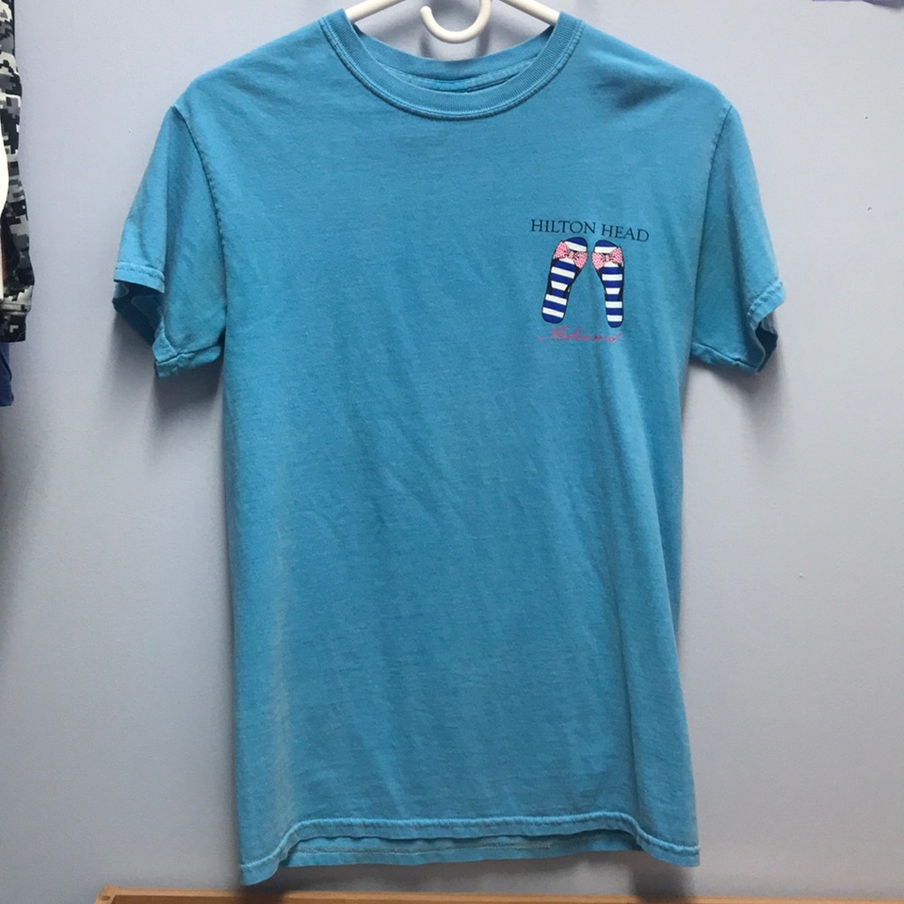 HILTON HEAD T SHIRT BLUE \SMALL